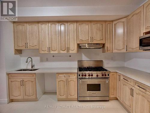 434A Midland Avenue, Toronto, ON - Indoor Photo Showing Kitchen With Double Sink