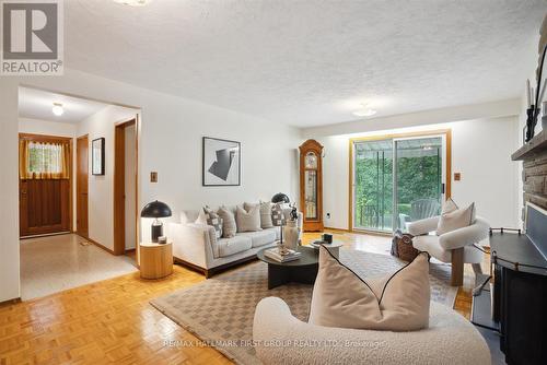 706 Tulip Court, Oshawa, ON - Indoor Photo Showing Living Room With Fireplace