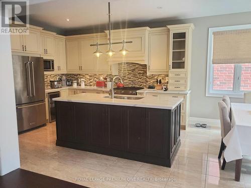 11 Rivoli Drive, Vaughan, ON - Indoor Photo Showing Kitchen With Double Sink