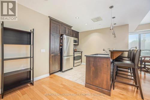 707 - 90 George Street, Ottawa, ON - Indoor Photo Showing Kitchen With Stainless Steel Kitchen