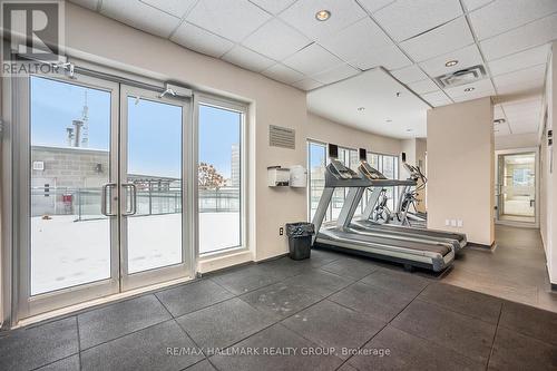 707 - 90 George Street, Ottawa, ON - Indoor Photo Showing Gym Room