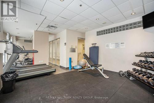 707 - 90 George Street, Ottawa, ON - Indoor Photo Showing Gym Room