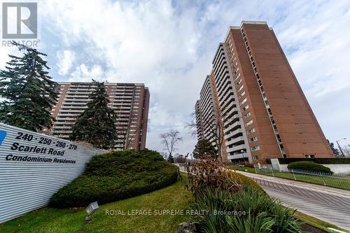 105 - 270 Scarlett Road, Toronto, ON - Outdoor With Balcony With Facade