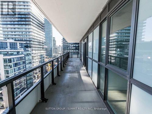 1004 - 65 Annie Craig Road, Toronto, ON - Outdoor With Balcony With Exterior