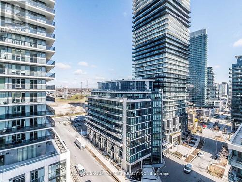 1004 - 65 Annie Craig Road, Toronto, ON - Outdoor With Balcony With Facade