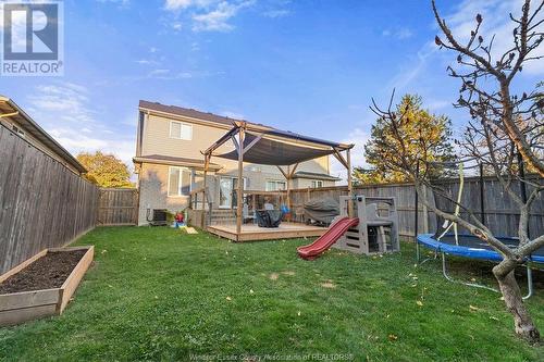 1535 Lovell Crescent, Lasalle, ON - Outdoor With Deck Patio Veranda With Backyard