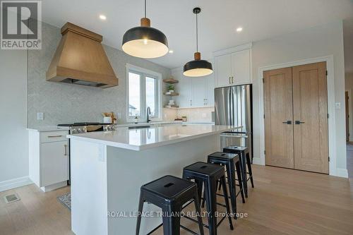 8 Bouw Place, Dutton/Dunwich (Dutton), ON - Indoor Photo Showing Kitchen With Upgraded Kitchen