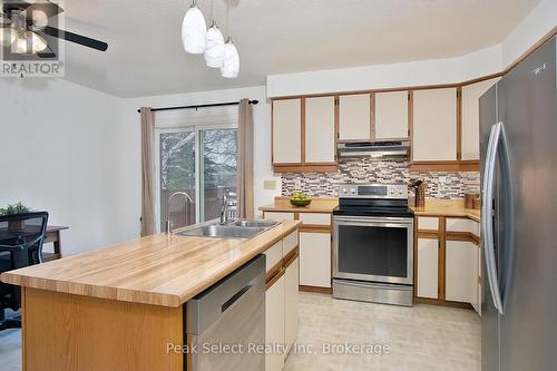 68 Devon Drive, South Huron (Exeter), ON - Indoor Photo Showing Kitchen With Double Sink