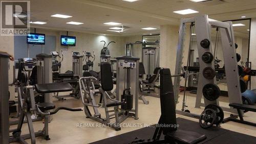 412 - 55 De Boers Drive, Toronto, ON - Indoor Photo Showing Gym Room