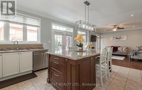 255 Quinlan Court, Milton, ON - Indoor Photo Showing Kitchen With Double Sink