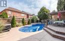 255 Quinlan Court, Milton, ON  - Outdoor With In Ground Pool With Deck Patio Veranda With Exterior 