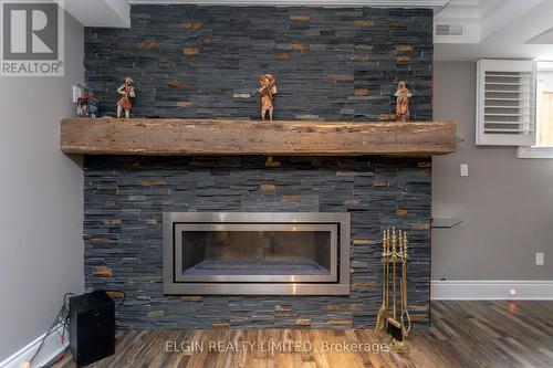 67 Shaw Boulevard, Central Elgin (Lynhurst), ON - Indoor With Fireplace