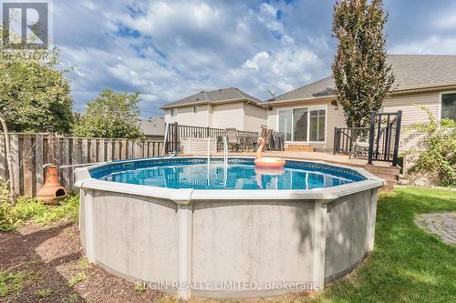 67 Shaw Boulevard, Central Elgin (Lynhurst), ON - Outdoor With Above Ground Pool With Backyard