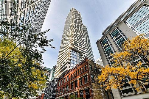 3605 - 20 Lombard Street, Toronto, ON - Outdoor With Facade