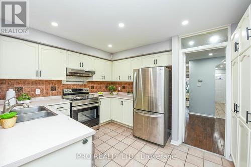 22 Desert Sand Drive, Brampton, ON - Indoor Photo Showing Kitchen With Double Sink