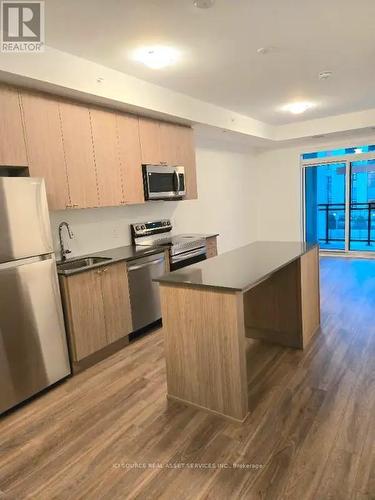 209 - 480 Gordon Krantz Avenue, Milton, ON - Indoor Photo Showing Kitchen With Stainless Steel Kitchen