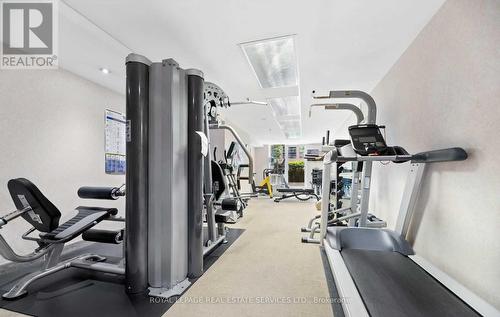 605 - 43 Eglinton Avenue E, Toronto, ON - Indoor Photo Showing Gym Room