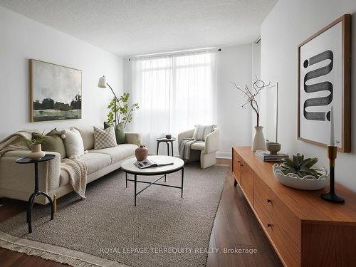 Gv106-105 Harrison Garden Blvd, Toronto, ON - Indoor Photo Showing Living Room