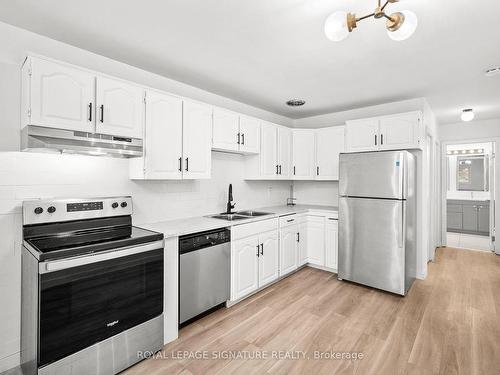 Main-488 Dean Ave, Oshawa, ON - Indoor Photo Showing Kitchen With Stainless Steel Kitchen With Double Sink