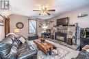 1016 Manson Lane, Gravenhurst, ON  - Indoor Photo Showing Living Room With Fireplace 