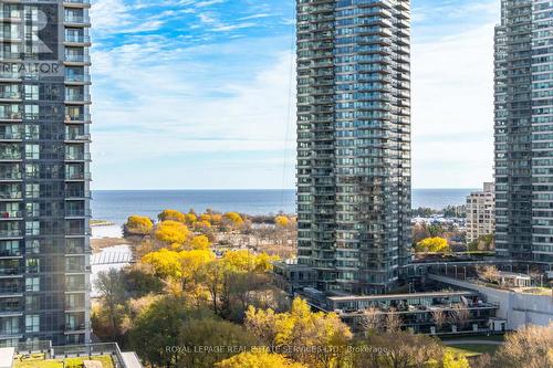 1103 - 36 Park Lawn Road, Toronto, ON - Outdoor With Body Of Water With Facade