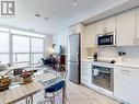 1705 - 2550 Simcoe Street N, Oshawa, ON  - Indoor Photo Showing Kitchen With Stainless Steel Kitchen 