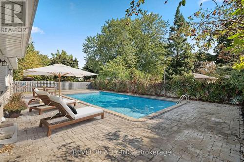 75 Marshall Street, Barrie, ON - Outdoor With In Ground Pool With Backyard