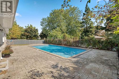 75 Marshall Street, Barrie, ON - Outdoor With In Ground Pool With Backyard