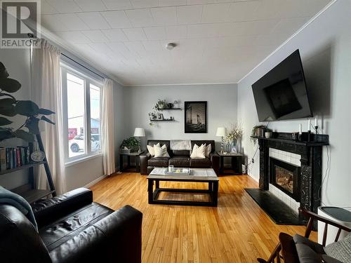 38 Church Street, Grand Bank, NL - Indoor Photo Showing Living Room With Fireplace