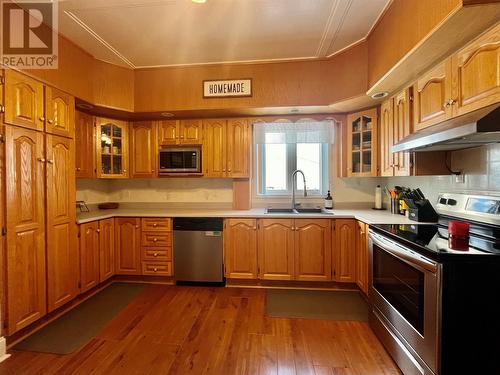 38 Church Street, Grand Bank, NL - Indoor Photo Showing Kitchen With Double Sink