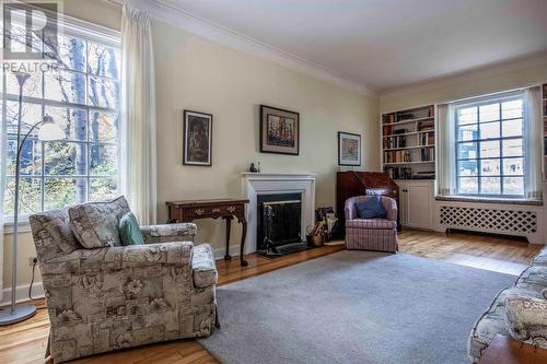 9 Winter Avenue, St. John'S, NL - Indoor Photo Showing Living Room With Fireplace