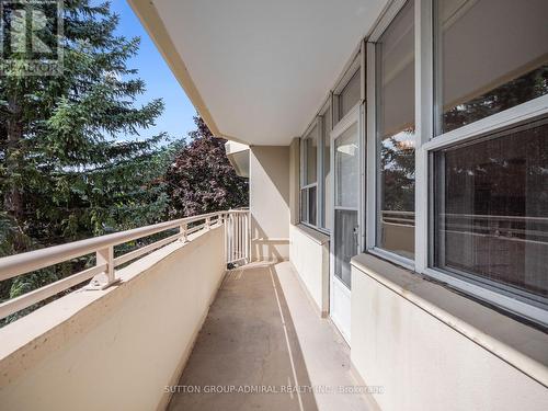 303 - 70 Old Sheppard Avenue, Toronto, ON - Outdoor With Balcony With Exterior