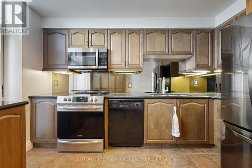 1502 - 1101 Leslie Street, Toronto, ON - Indoor Photo Showing Kitchen With Stainless Steel Kitchen