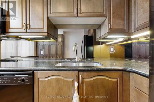 1502 - 1101 Leslie Street, Toronto, ON - Indoor Photo Showing Kitchen With Double Sink