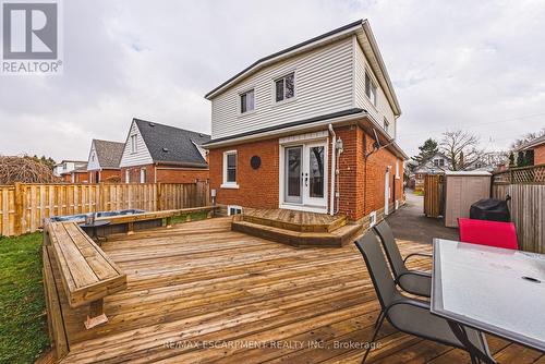 278 East 12Th Street, Hamilton, ON - Outdoor With Deck Patio Veranda With Exterior