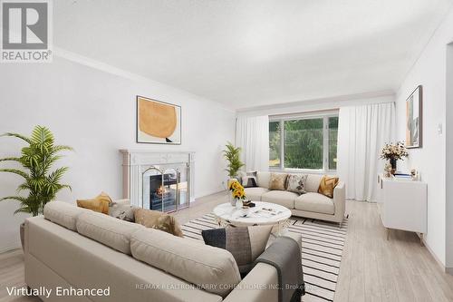 59 Montressor Drive, Toronto, ON - Indoor Photo Showing Living Room With Fireplace