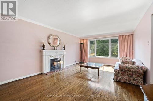 59 Montressor Drive, Toronto, ON - Indoor Photo Showing Living Room With Fireplace