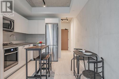 1005 - 195 Mccaul Street, Toronto, ON - Indoor Photo Showing Kitchen With Stainless Steel Kitchen