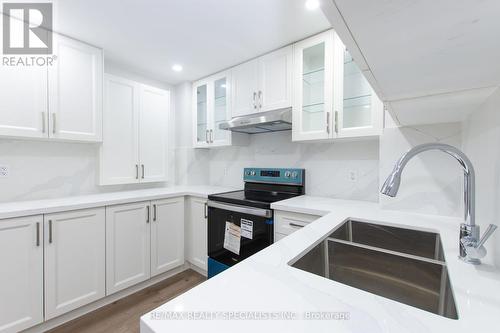 Bsmt - 1112 Solomon Court, Milton, ON - Indoor Photo Showing Kitchen With Double Sink