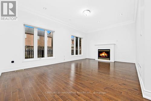 138 Alfred Paterson Drive, Markham, ON - Indoor Photo Showing Living Room With Fireplace