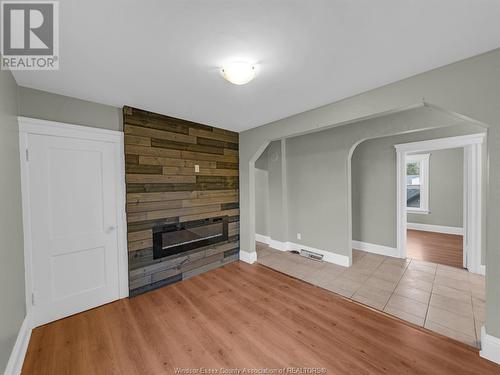 2470 Cadillac Unit# Upper, Windsor, ON - Indoor With Fireplace