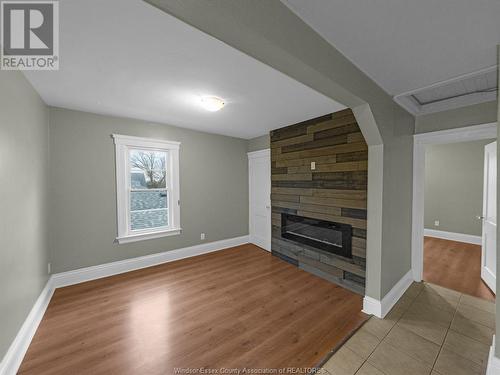 2470 Cadillac Unit# Upper, Windsor, ON - Indoor With Fireplace