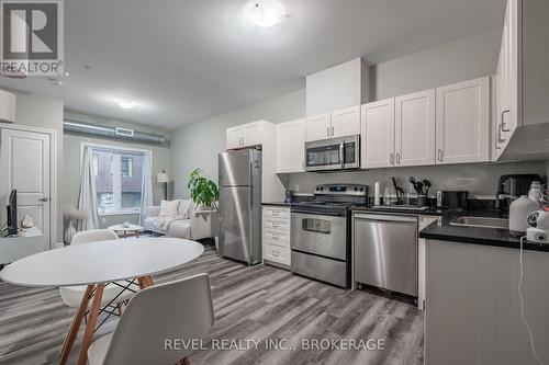 220 - 501 Frontenac Street, Kingston (East Of Sir John A. Blvd), ON - Indoor Photo Showing Kitchen