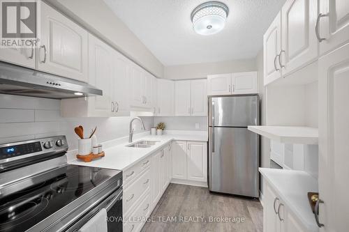 304 - 158C Mcarthur Avenue, Ottawa, ON - Indoor Photo Showing Kitchen With Double Sink