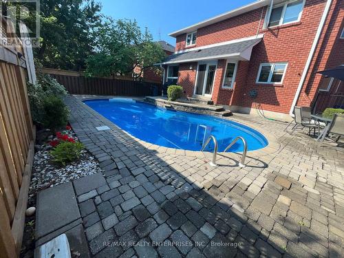 2892 Arlington Drive, Oakville, ON - Outdoor With In Ground Pool With Deck Patio Veranda