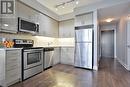 404 - 15 Zorra Street, Toronto, ON  - Indoor Photo Showing Kitchen With Stainless Steel Kitchen With Upgraded Kitchen 