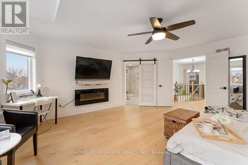 35 Chester Crescent, Halton Hills, ON - Indoor Photo Showing Other Room With Fireplace