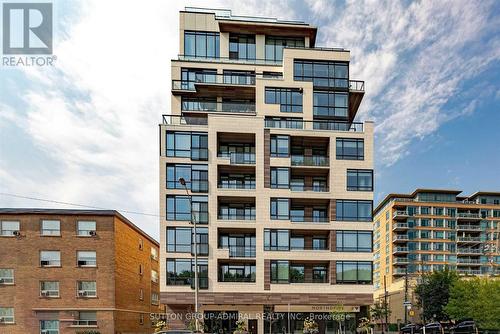 801 - 1990 Bloor Street W, Toronto, ON - Outdoor With Balcony With Facade