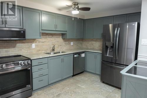 98 Kovac Road, Cambridge, ON - Indoor Photo Showing Kitchen With Double Sink