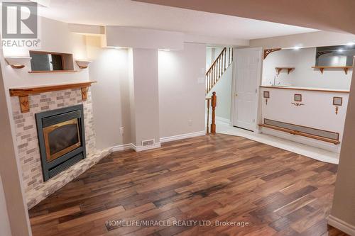 98 Kovac Road, Cambridge, ON - Indoor Photo Showing Living Room With Fireplace